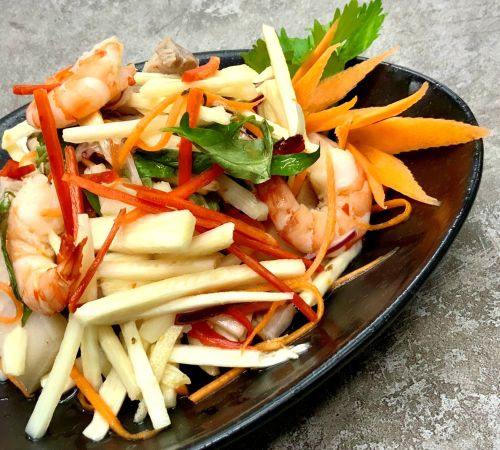 Các món ăn chế biến từ củ hủ dừa Bến Tre