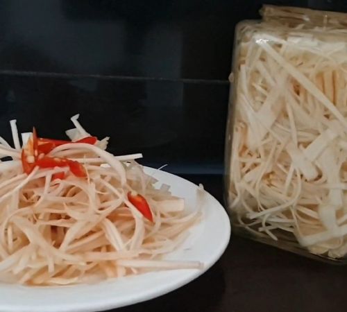 Củ hủ dừa ngâm chua ngọt cho món ăn ngon Củ hủ dừa ngâm chua ngọt cho món ăn ngon