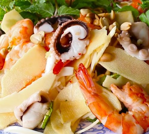Các thực phẩm ngon dùng kèm theo củ hủ dừa
