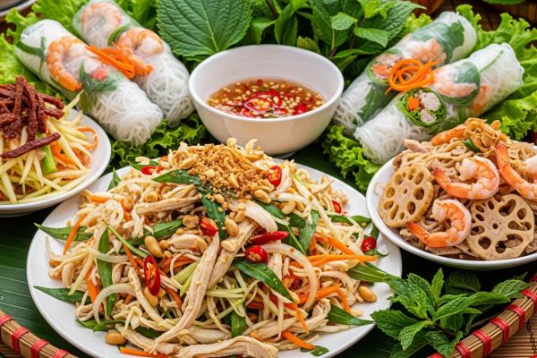 Các món gỏi ngon đậm chất miền Tây Nam Bộ