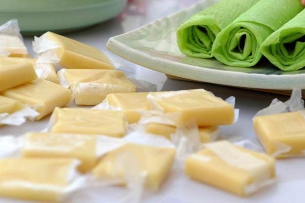 Kẹo dừa Bến Tre và khẩu vị thanh, ngọt của kẹo