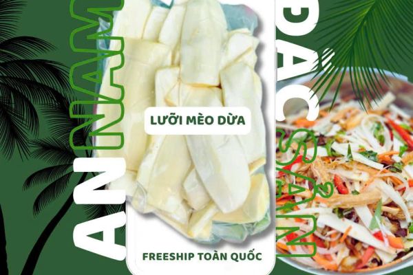 Các món ăn chế biến từ lưỡi mèo dừa