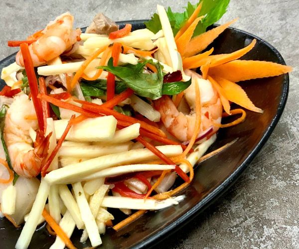 Các món ăn chế biến từ củ hủ dừa Bến Tre