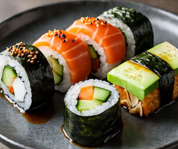Cách chế biến sushi củ hủ dừa Cách chế biến sushi củ hủ dừa