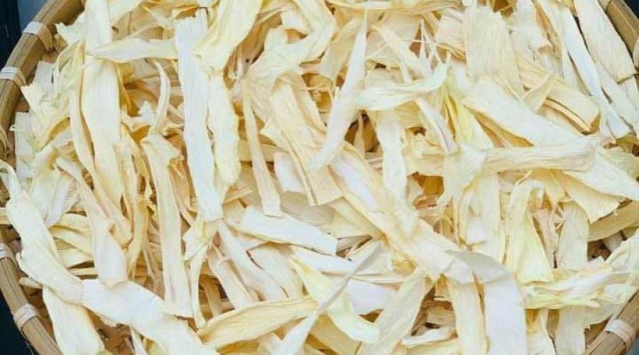 Củ Hủ Dừa Sấy Khô Bến Tre: Đặc Sản Giòn Ngọt, Dễ Bảo Quản