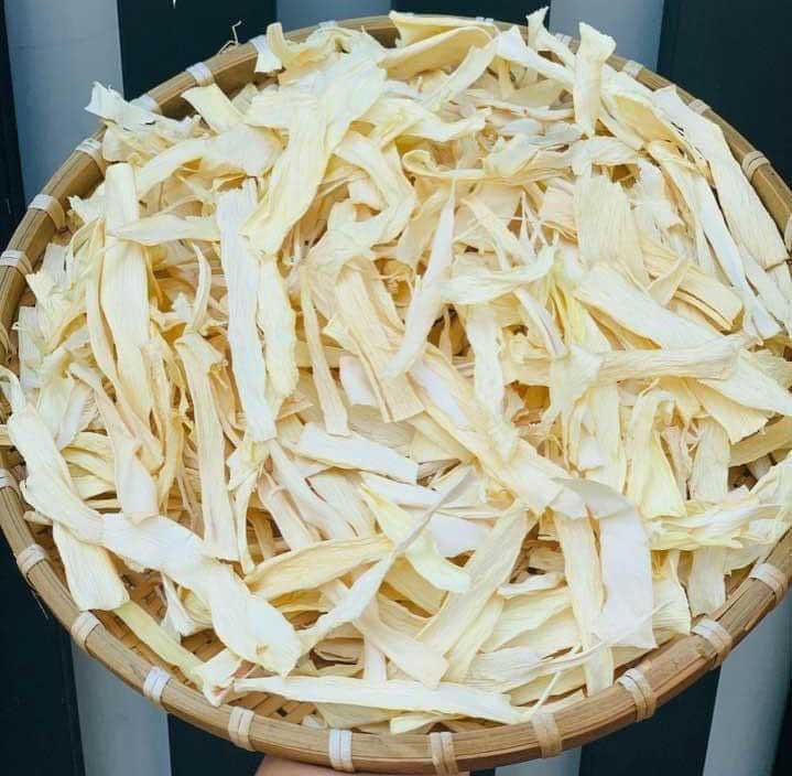 Các món ăn chế biến từ củ hủ dừa sấy khô Bến Tre
